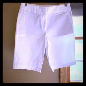 Ann Taylor, white, size 6, Boardwalk shorts